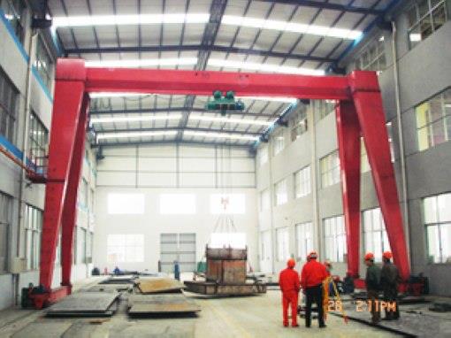 Ľahkých diaľkové ovládanie jediného Girder portálový žeriav 5 Ton