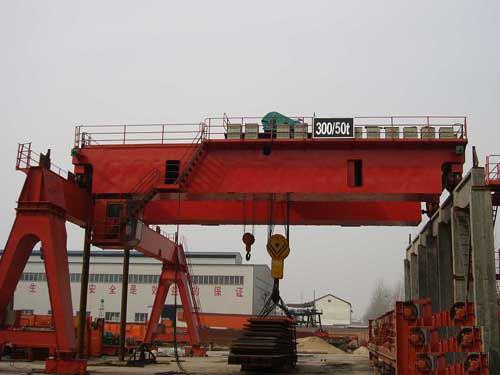 QD Oceľový záhonový mostový žeriav 30Ton