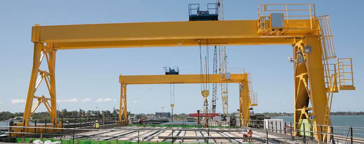 dBox typ dvojitý nosník elektrický podvozkový portálový žeriav, 10T, 20T, 50T, s CE, SGS, certifikovaný podľa ISO Box Type Double Girder Electric Trolley Gantry Crane,10T,20T,50T,with CE,SGS,ISO Certified